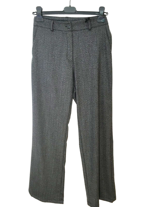 Pantalone a palazzo grigio